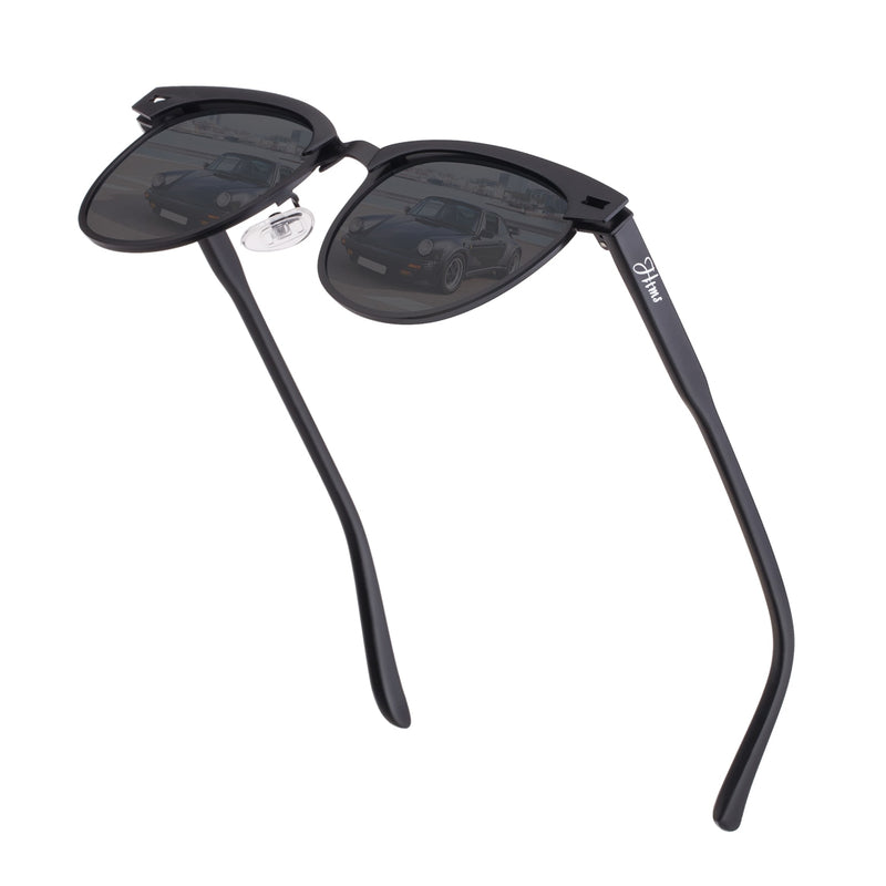 HTMS Semi Rimless Retro