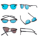 HTMS Semi Rimless Retro
