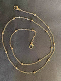 HTMS Eye glass chains  Eyewear Chain Holder Cord Lanyard Necklace Glasses Chain Eyewears Cord Holder Neck Strap Rope