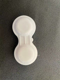 HTMS Cases for contact lenses  Lovely Travel Kit Pocket Mini Contact Lens Case Travel Kit Easy Carry Mirror Lenses Box Container