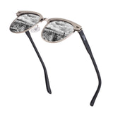 HTMS Semi Rimless Retro