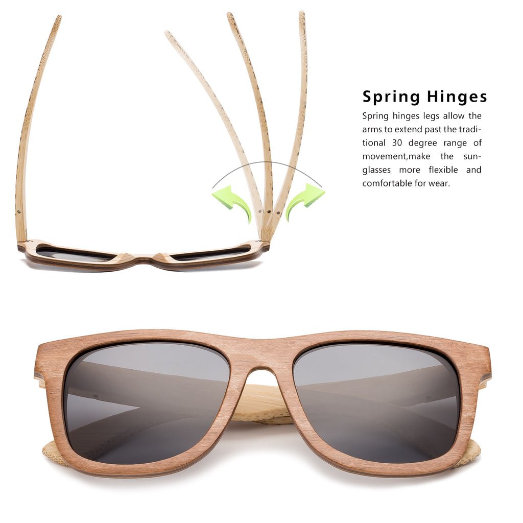 Bamboo Eyeglass Frame Wood Spectacles - BB410