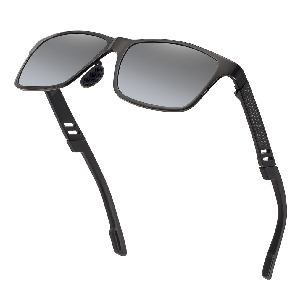 Sports Polarized Sunglasses Classic Aluminum Magnesium Metal Frame Ultra  Lightweight – HTMS VISION